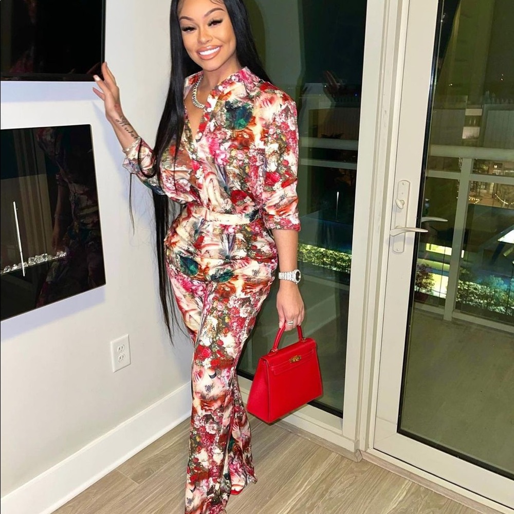 Floral Pants Set